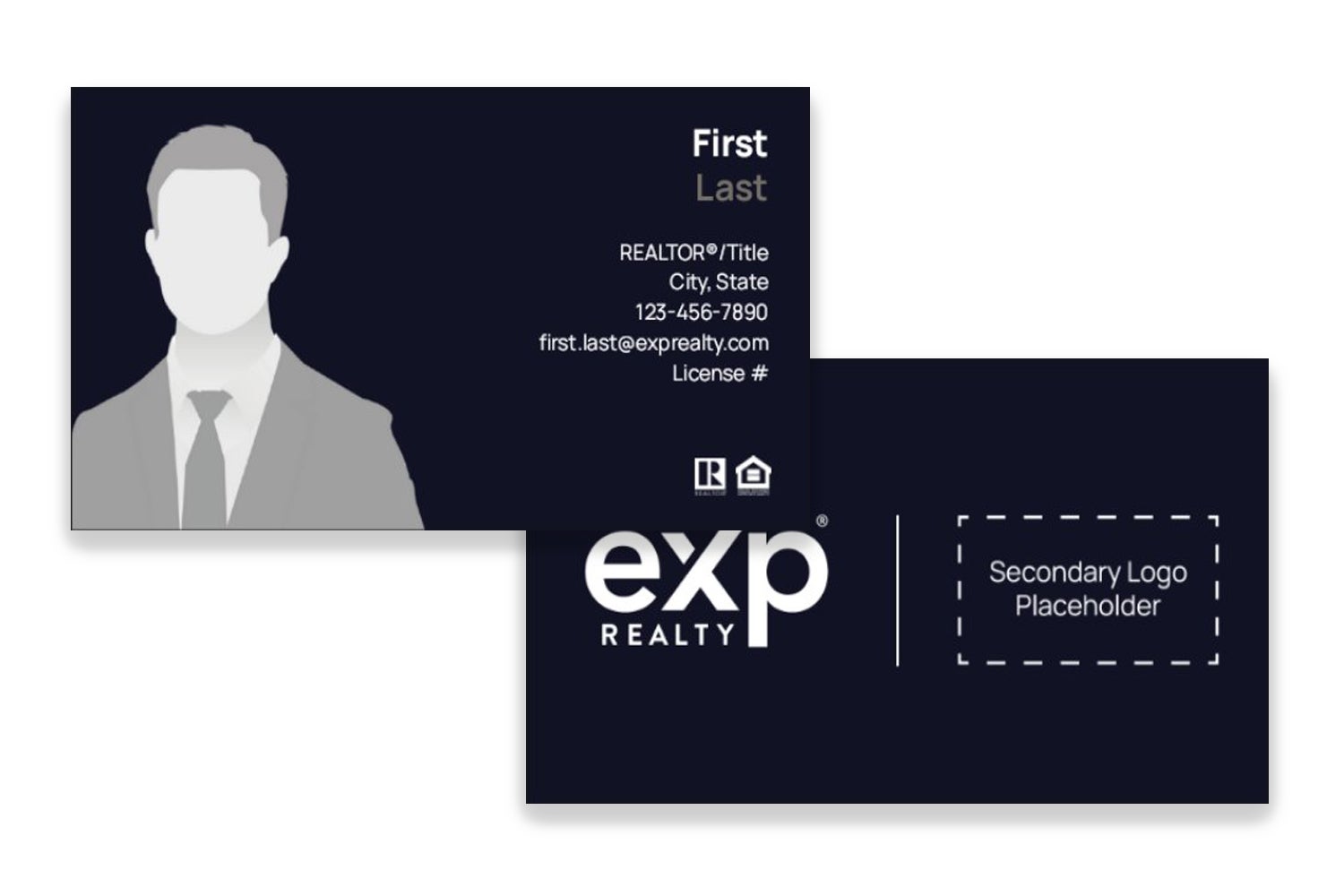 Navy - Dual Branded - With Photo